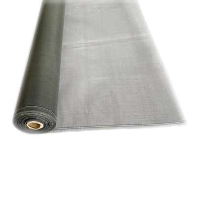 Schermo per finestra in fibra di vetro a maglia 14x14 di colore grigio per zanzariera