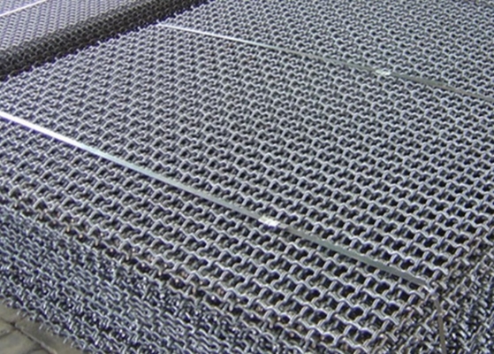 lunghezza di Mesh Crimped Wire Screen 25m 30m del cavo unita diametro di 3.0mm