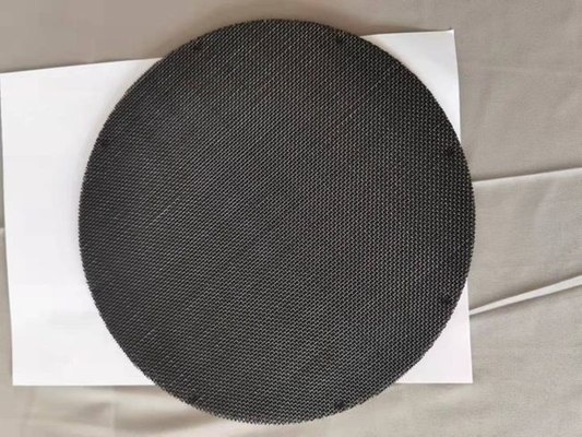 12x64 maglia 30x150 Mesh Black Wire Cloth Discs per il filtro/motore