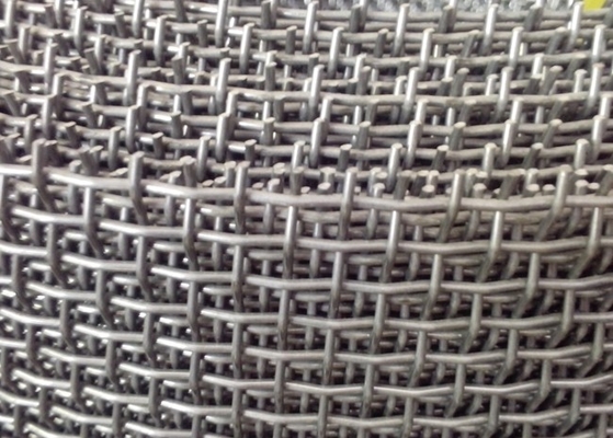 piante in miniera unite tirate del carbone di Mesh Crimped Wire Cloth For del cavo di 3.5mm